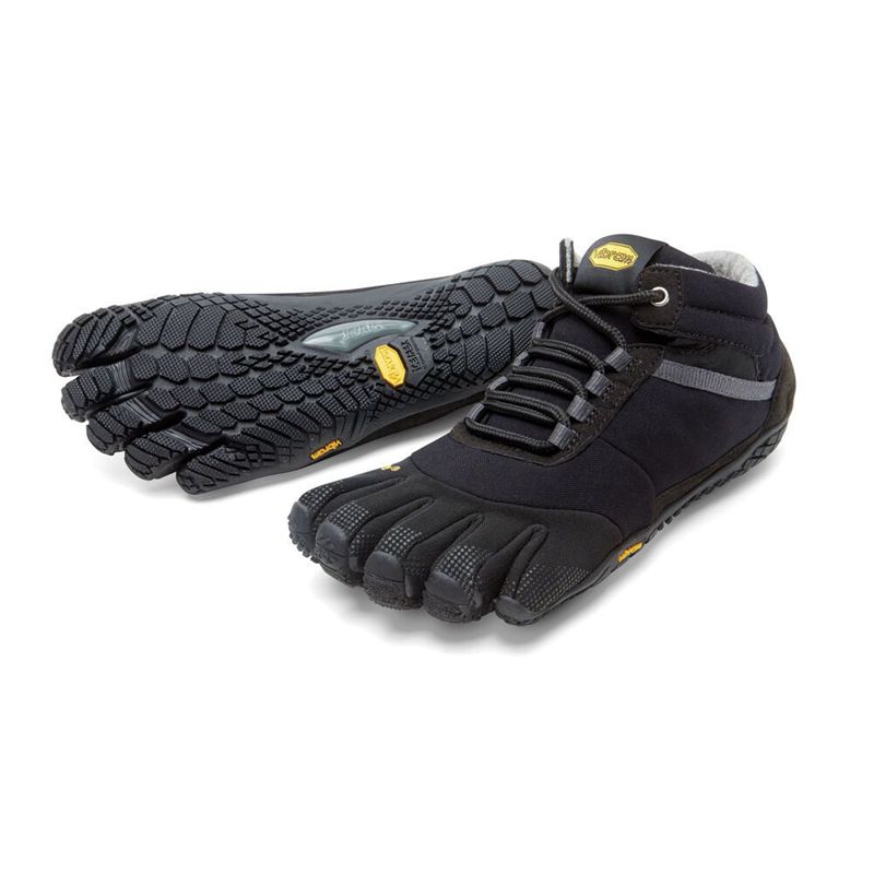 Vibram FiveFingers Trek Ascent Insulated Férfi Túracipő - Fekete ESTC920